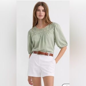 LOFT WHITE THE RIVIERA SHORTS IN SIZE 00 NWT